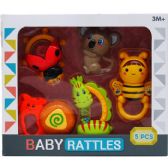 5pc Baby Rattle Play Set