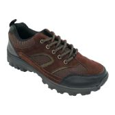 Wholesale Footwear Men's Low Hiking Boots In Brown And Olive