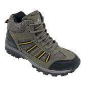 Wholesale Footwear Men's Ankle High Hiking Boots In Olive