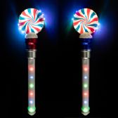 Light Up Led Swirl Spinning Wand With Music