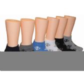 Boys Anchor Print Low Cut Ankle Socks
