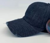 Cap Men Women Plain Dad Hats Low Profile Dark Denim Ball Cap