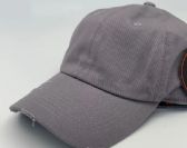 Cap Men Women Plain Dad Hats Low Profile Grey Ball Cap