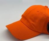 Cap Men Women Plain Dad Hats Low Profile Orange Ball Cap