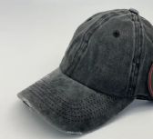 Cap Men Women Plain Dad Hats Low Profile Pigment Dyed Black Ball Cap
