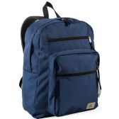 Multi Compartment Daypack With Laptop Pocket In Navy