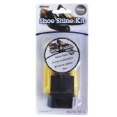 Wholesale Footwear Shoe Shine Kit With .04 Oz. Polish, Dauber, And Shine Cloth, Black
