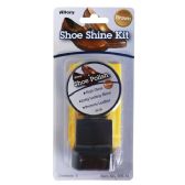 Wholesale Footwear Shoe Shine Kit With .04 Oz. Polish, Dauber, And Shine Cloth, Brown