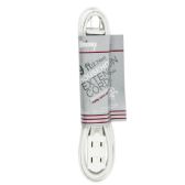 Extension Cord 9in White