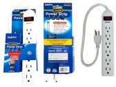 Electrical 6 Outlet Power Strip With On/off Switch
