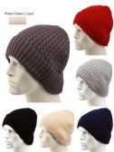 Men's Winter Knitted Hat With Fur Lined