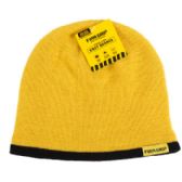 Beanie Knit Fleece Lined Yellow Firm Grip Pdq - No Online Sales