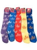 Lady Marijuana Fuzzy Socks