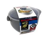 Microwave Soup And Stew Maker Microwave Bowl With Spout And Splash Cover 1.2l