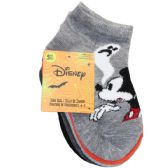 5pk Mickey Mouse Boo! Qrt Socks Size 2T-4t