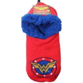 1pk Wonder Woman Slipper Socks Size 9-11
