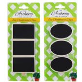 Chalkboard Planter Clips 3ct 2ast Shapes 2.75x2in L&g Blc