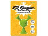 Gamago Lil Chomper Bpa Free Silicone Teether Toy In Green
