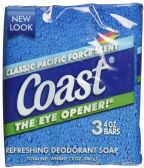 Coast Bar Soap 3 Pack 4 Oz Classic Scent