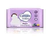 Cussons Baby Wipes 50 Count Fresh And Nourish