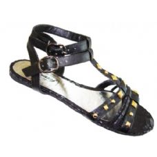 Wholesale Footwear Ladies' Studded Gladiator Size: 6-11