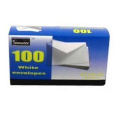 Boxed White Envelopes - #6 3/4 - 100 Count