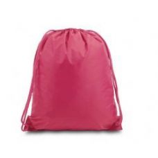 Drawstring Backpack - Hot Pink