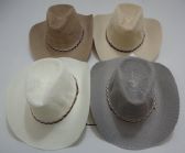 Gray/tan Summer Mesh Cowboy Hat
