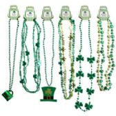 Necklace Bead St Patrick 6 Asst Styles 1-3pks/barbell Header
