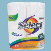 Select Bath Tissue 4 Pack 135-2 Ply Sheets