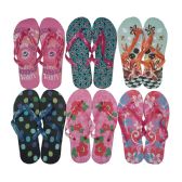 Wholesale Footwear Women's Flip Flops - Assorted Patterns