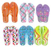 Wholesale Footwear Women's Flip Flops - Assorted Patterns