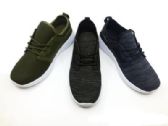 Wholesale Footwear Contemporary Men's Breathable Sneakers With Laces In Olive
