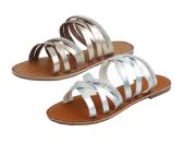 Wholesale Footwear Ladies Fashion Sandals In Rose Gold