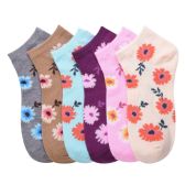 Mamia Spandex Socks (flowery) Size 9-11