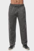 Men's Mediumweight Fleece Sweatpants In Charcoal Size 2xl