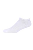 Men's Sport No Show Sock In White Size 10-13