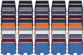 Men's Cotton Underwear Boxer Briefs In Assorted Colors Size Medium