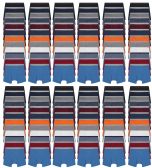 180 Wholesale Men's Cotton Underwear Boxer Briefs In Assorted Colors Size  2xlarge - at 