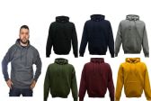 Mens Fashion Pullover Hoody In Charcoal (pack C: XL-4xl)