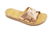 Wholesale Footwear Sandals For Women In Gold Size 7-11