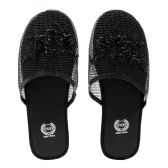 Wholesale Footwear Women's Chinese Mesh Slippers Black