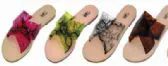Wholesale Footwear Womens Slim Animal Neon Sandal